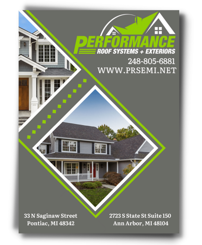 Popup Brochure Roofing Siding