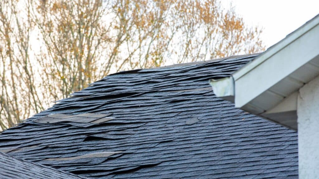 Storm Damaged Shingles and Repair from PRSE