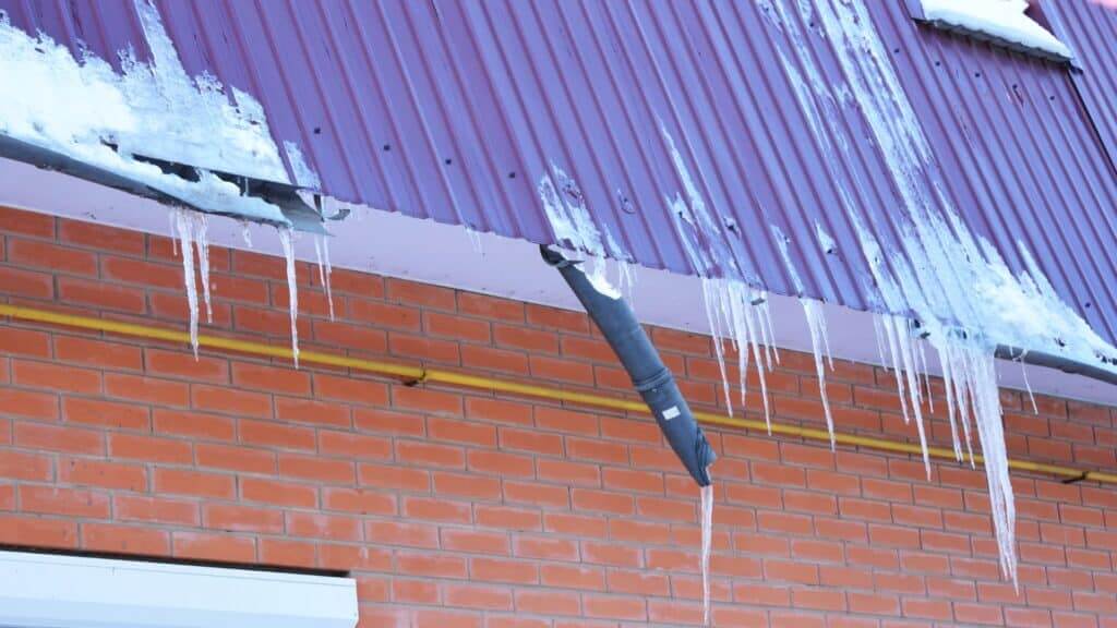 Winter Gutter Broken PRSE MI