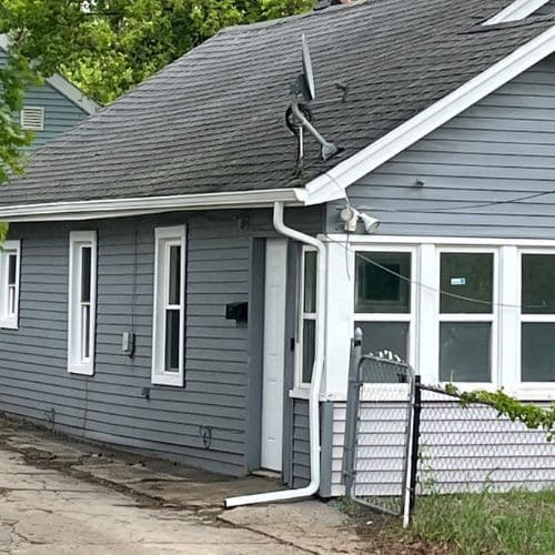 Gutter with foundation damage embedded With Performance Roofing & Siding