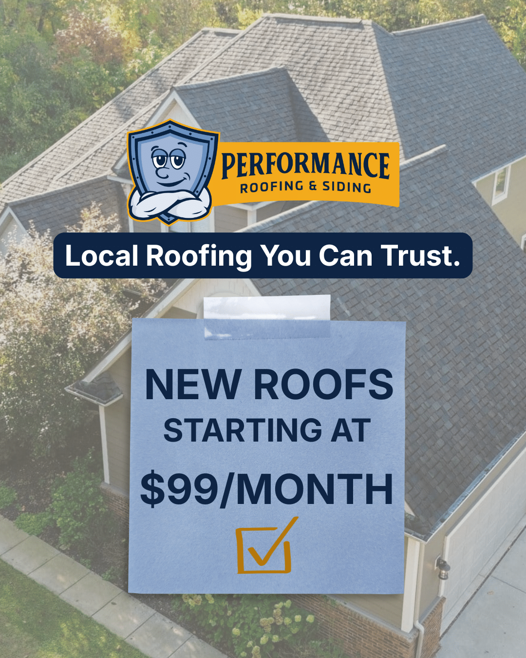 Contact Us | Performance Roofing and Siding Pontiac